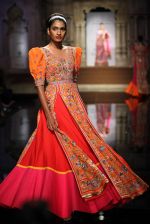 Model walks for abu jani sandeep khosla show in delhi on 7th Aug 2015